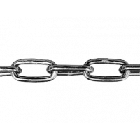 Цепь сварная длиннозвенная, оцинкованная