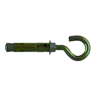 ДВУХРАСПОРНЫЙ АНКЕРНЫЙ БОЛТ С ПОЛУКОЛЬЦОМ (КРЮКОМ)