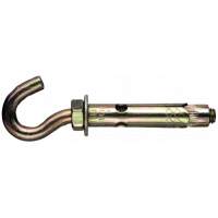 АНКЕРНЫЙ БОЛТ С ПОЛУКОЛЬЦОМ (КРЮКОМ)