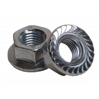 Гайка шестигранная с фланцем