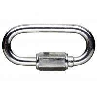 Карабин винтовой, оцинкованный (соединитель цепи)