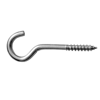 Шуруп-полукольцо, костыль, кольцо