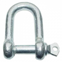 Скоба такелажная прямой тип, оцинкованная