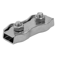 Зажим для стальных канатов двойной (DUPLEX)